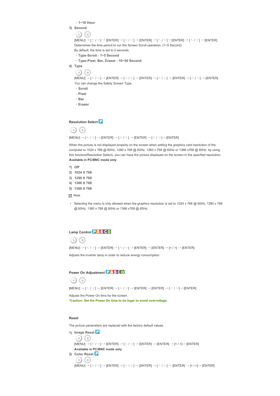 Samsung 400PXn User Manual | Page 146 / 178