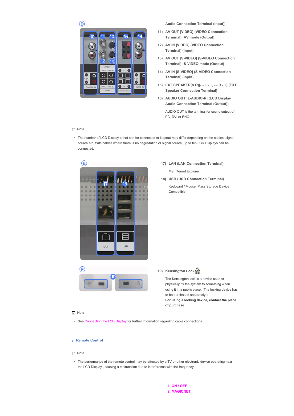 Samsung 400PXn User Manual | Page 15 / 178
