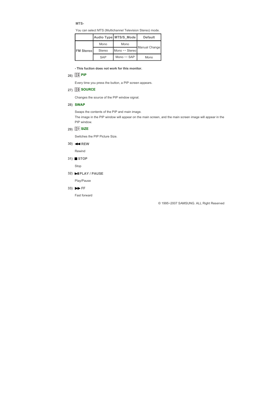 Samsung 400PXn User Manual | Page 18 / 178