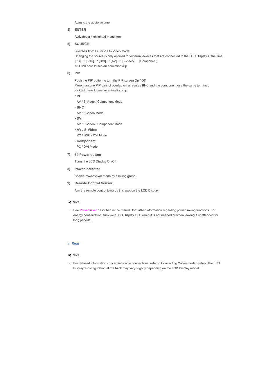 Samsung 400PXn User Manual | Page 21 / 178