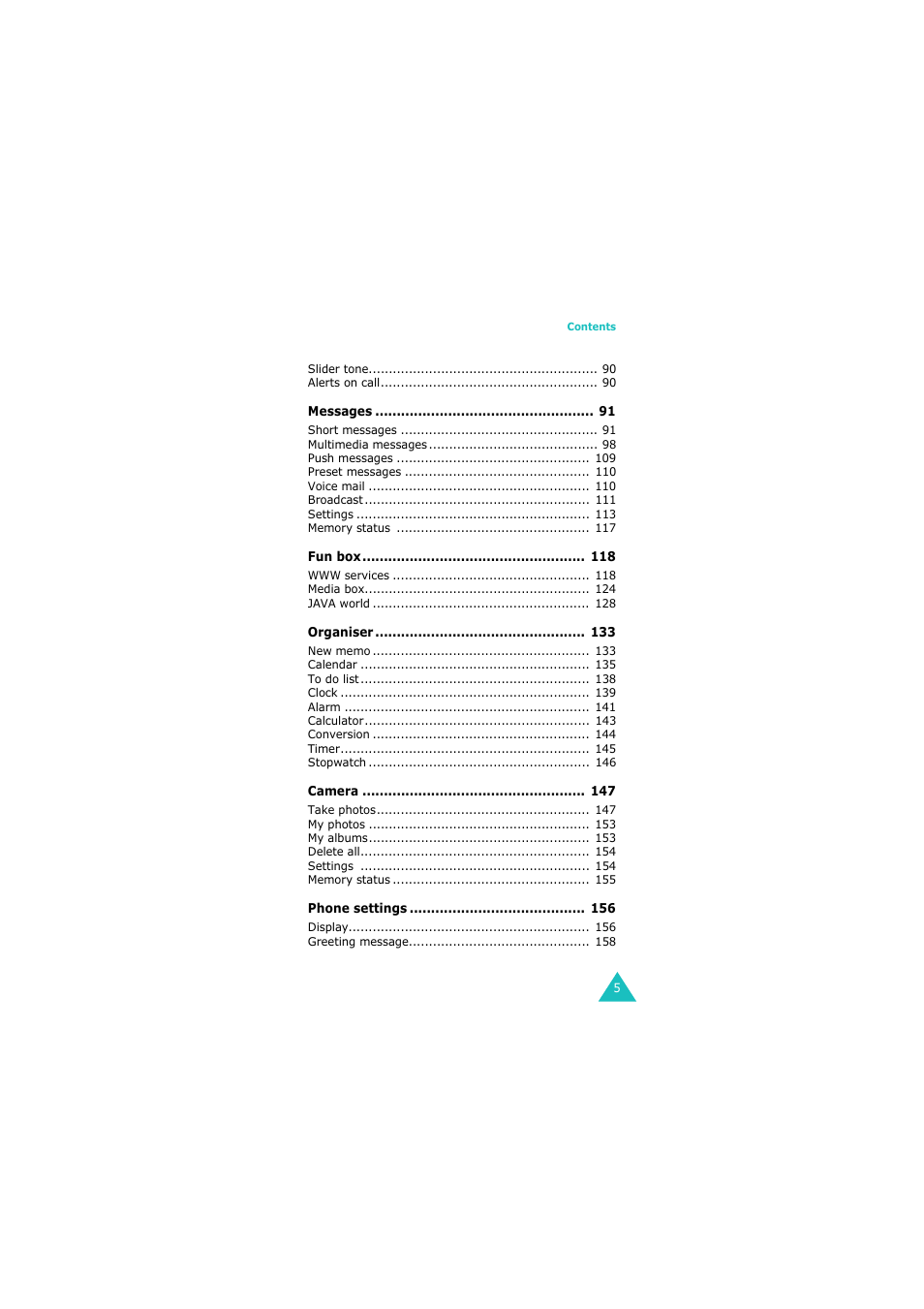 Samsung 08/2004 User Manual | Page 6 / 196