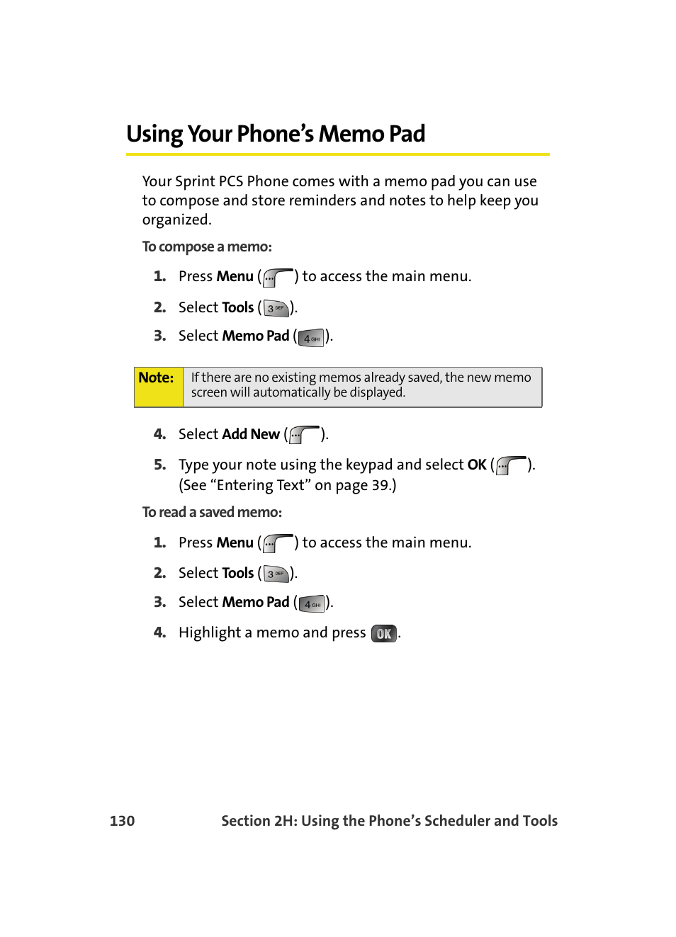 Using your phone’s memo pad | Samsung MM A880 User Manual | Page 138 / 278