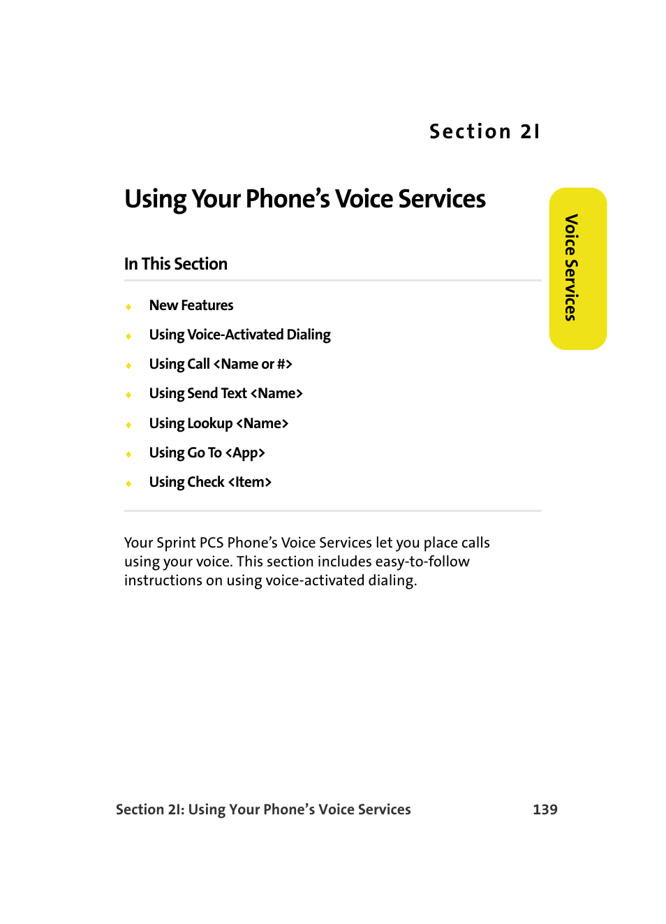 Using your phone’s voice services, 2i. using your phone’s voice services | Samsung MM A880 User Manual | Page 147 / 278