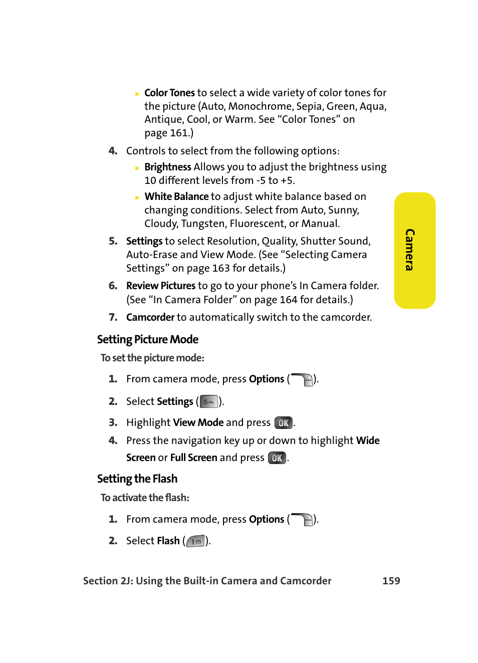 Ca m e ra | Samsung MM A880 User Manual | Page 167 / 278