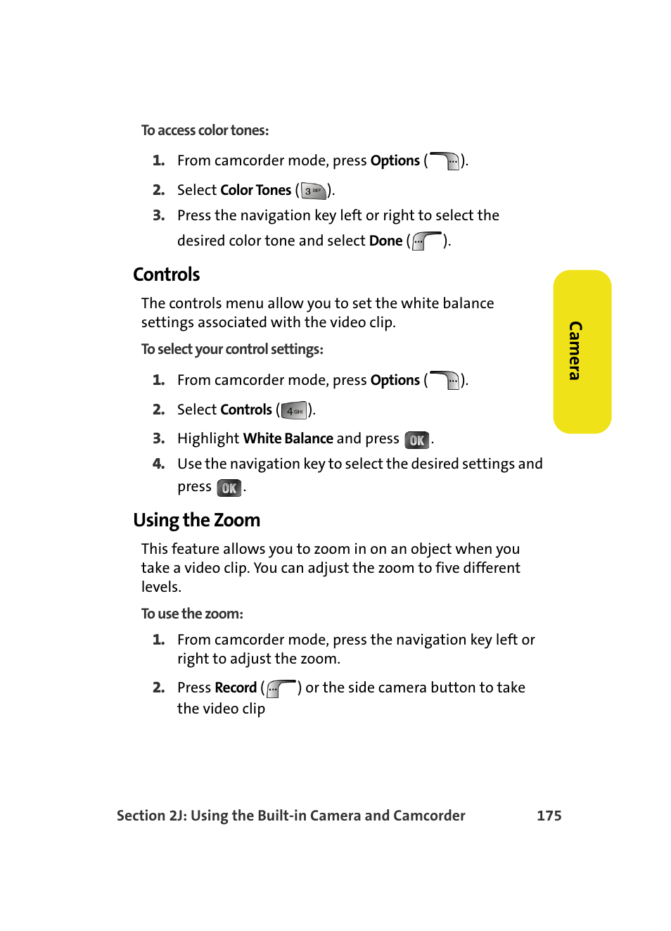 Controls, Using the zoom | Samsung MM A880 User Manual | Page 183 / 278