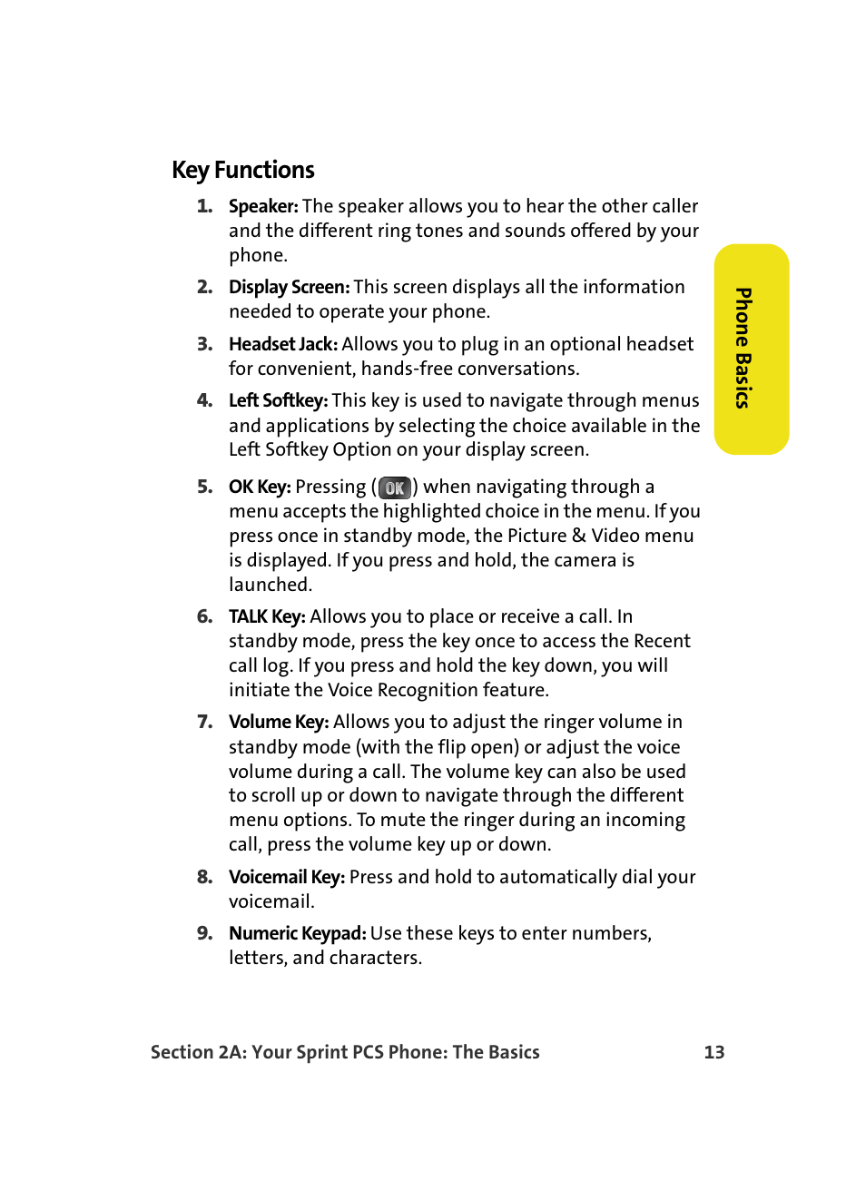 Key functions | Samsung MM A880 User Manual | Page 21 / 278