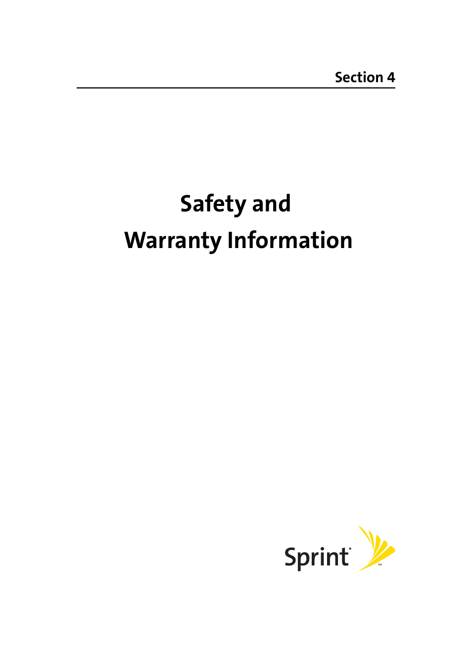 Safety and warranty information, Section 4: safety and warranty information | Samsung MM A880 User Manual | Page 253 / 278