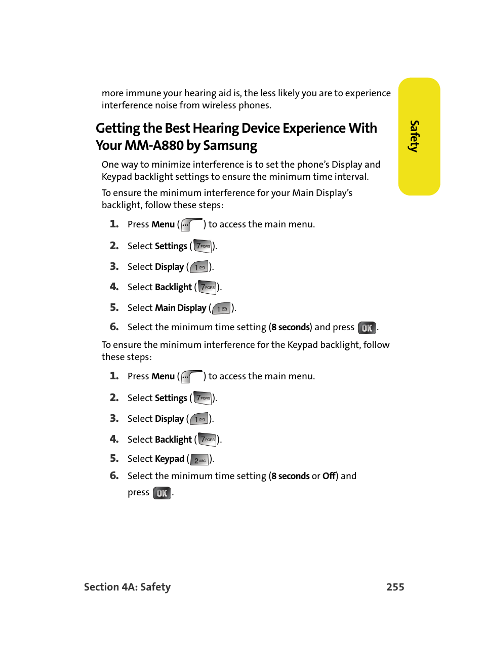 Samsung MM A880 User Manual | Page 263 / 278