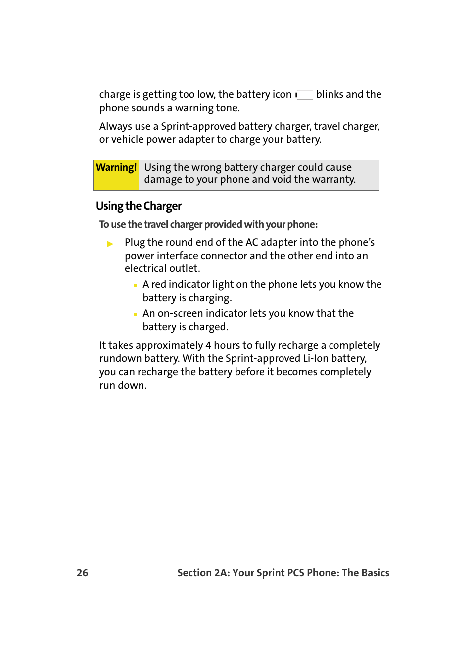Using the charger | Samsung MM A880 User Manual | Page 34 / 278