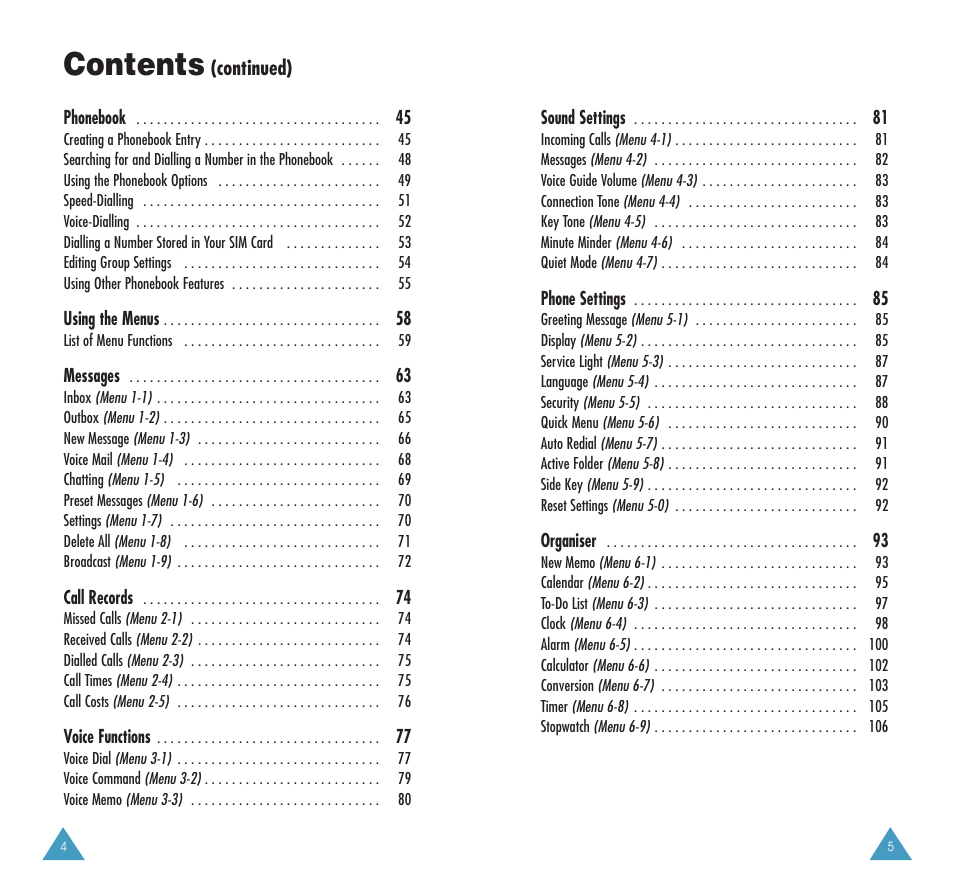 Samsung GH68-03213A User Manual | Page 3 / 82