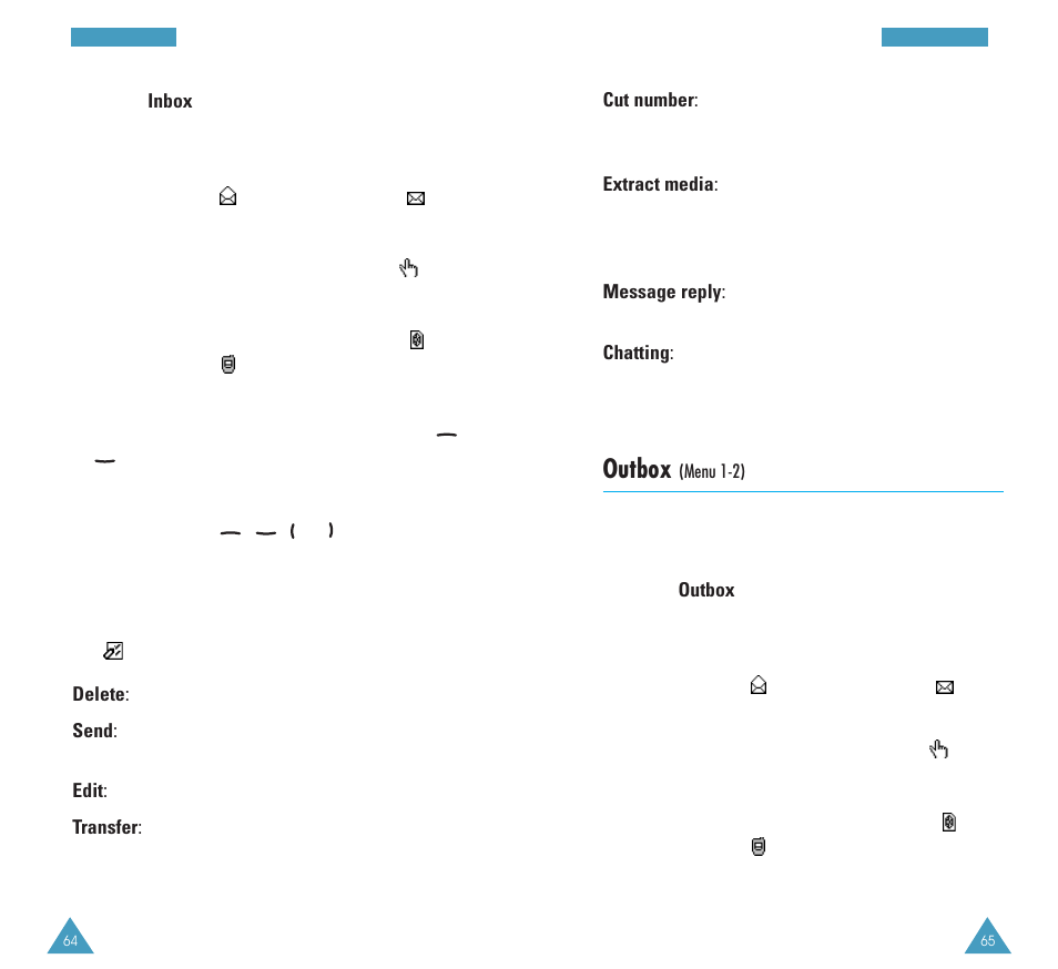 Outbox | Samsung GH68-03213A User Manual | Page 33 / 82