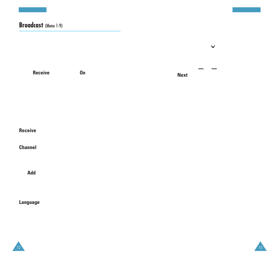 Broadcast | Samsung GH68-03213A User Manual | Page 37 / 82
