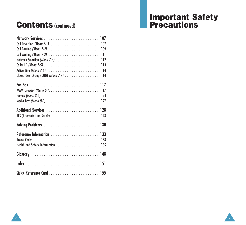 Samsung GH68-03213A User Manual | Page 4 / 82