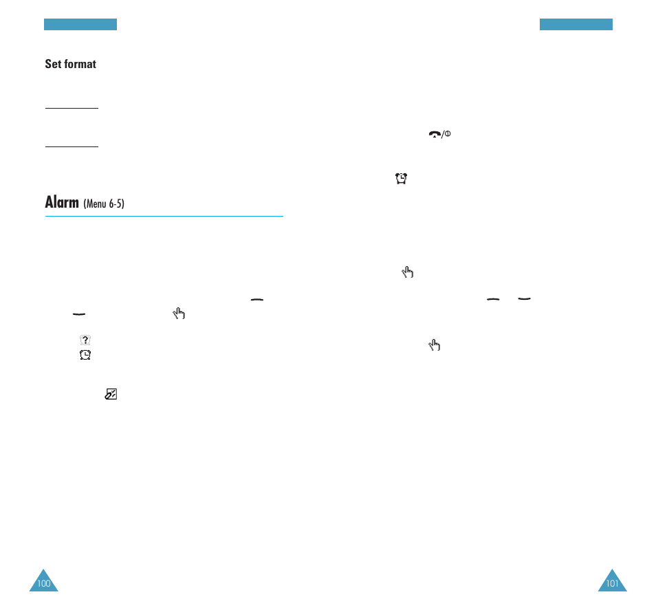Alarm | Samsung GH68-03213A User Manual | Page 52 / 82