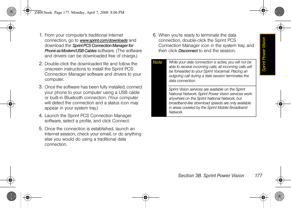 Samsung Z400 User Manual | Page 193 / 213