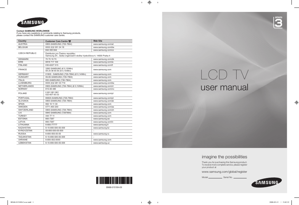 Samsung BN68-01518H-00 User Manual | 177 pages