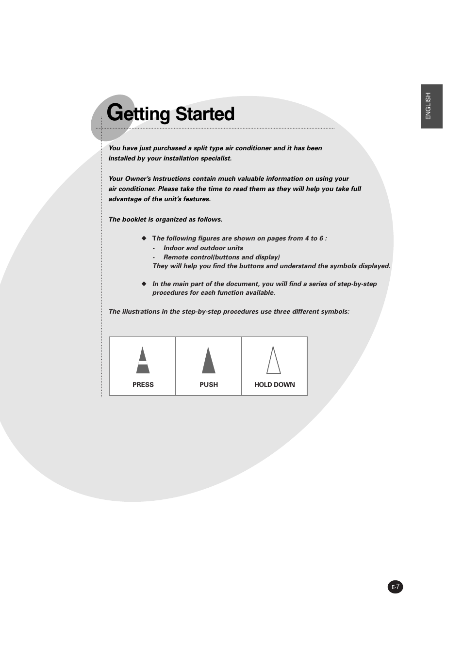 Etting started | Samsung A6 User Manual | Page 7 / 46