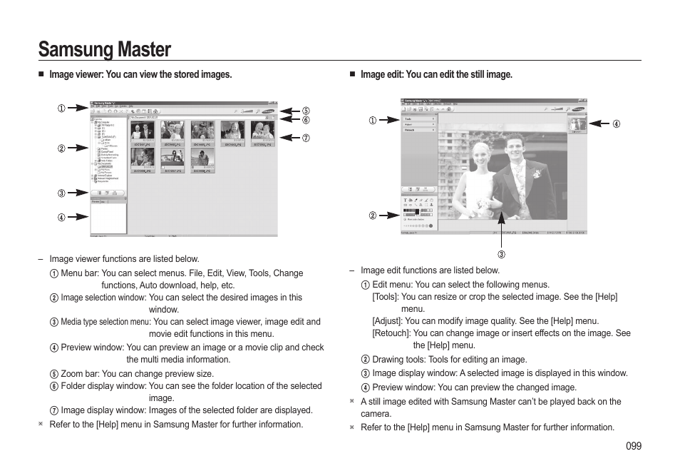 Samsung master | Samsung WB500 User Manual | Page 100 / 114
