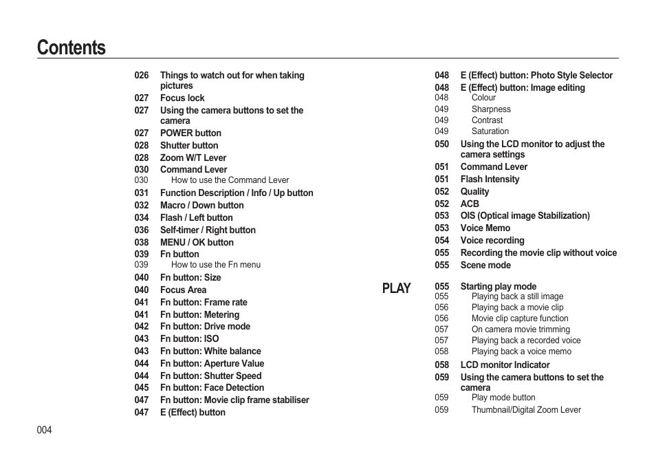 Samsung WB500 User Manual | Page 5 / 114