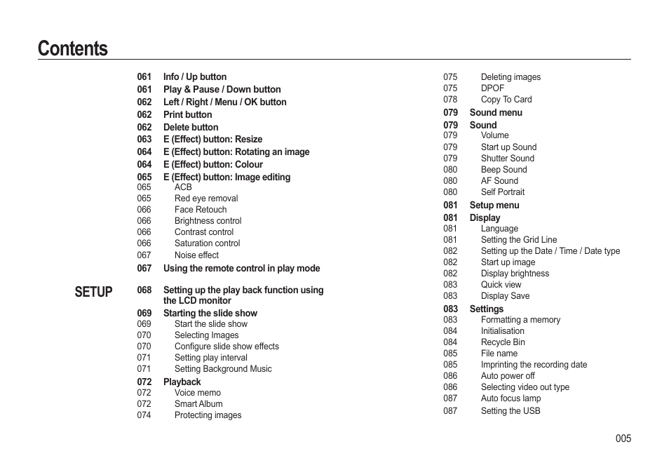 Samsung WB500 User Manual | Page 6 / 114