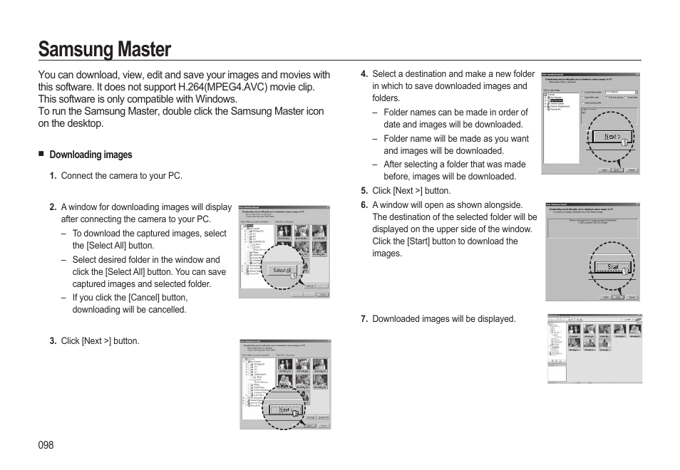 Samsung master | Samsung WB500 User Manual | Page 99 / 114
