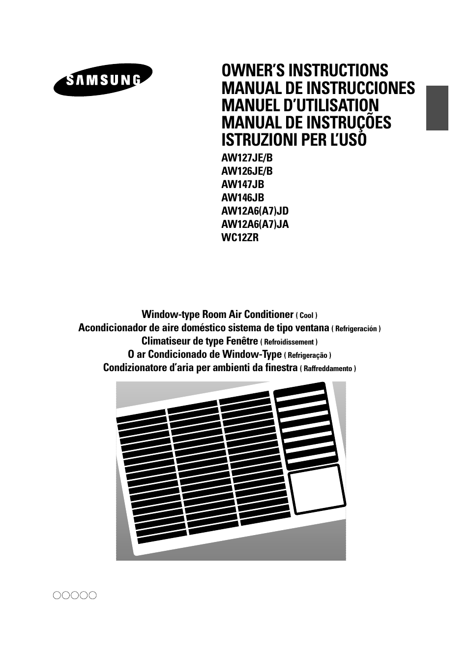 Samsung WC12ZR User Manual | 18 pages