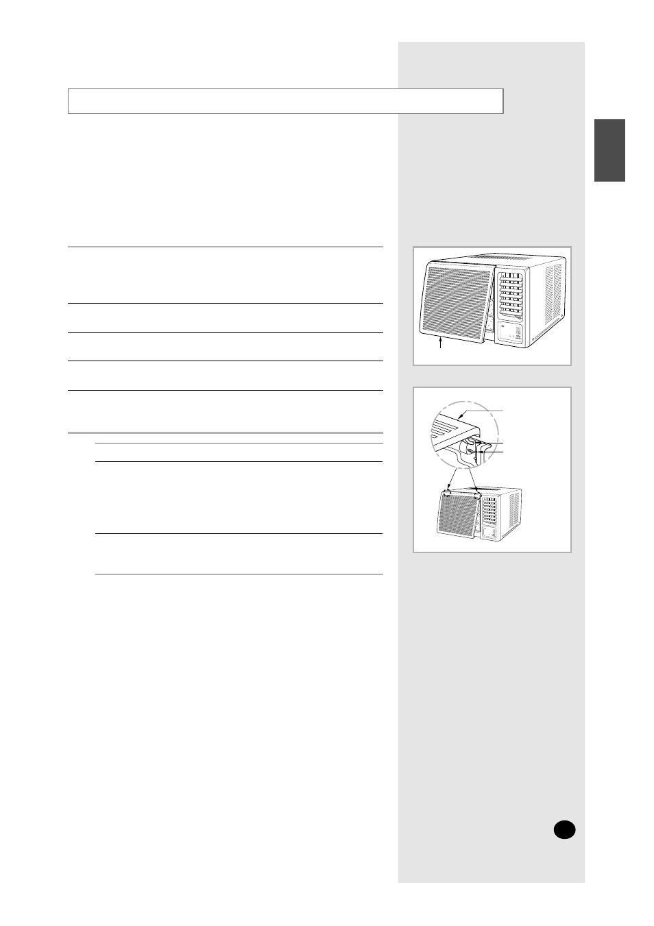 Cleaning your air conditioner | Samsung WC12ZR User Manual | Page 13 / 18