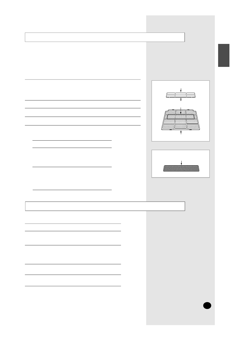 Installing a filter, Technical specifications installing a filter | Samsung WC12ZR User Manual | Page 15 / 18