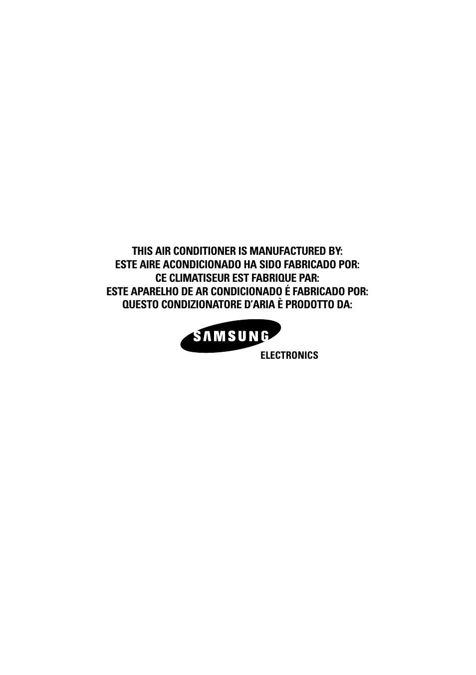 Samsung WC12ZR User Manual | Page 18 / 18