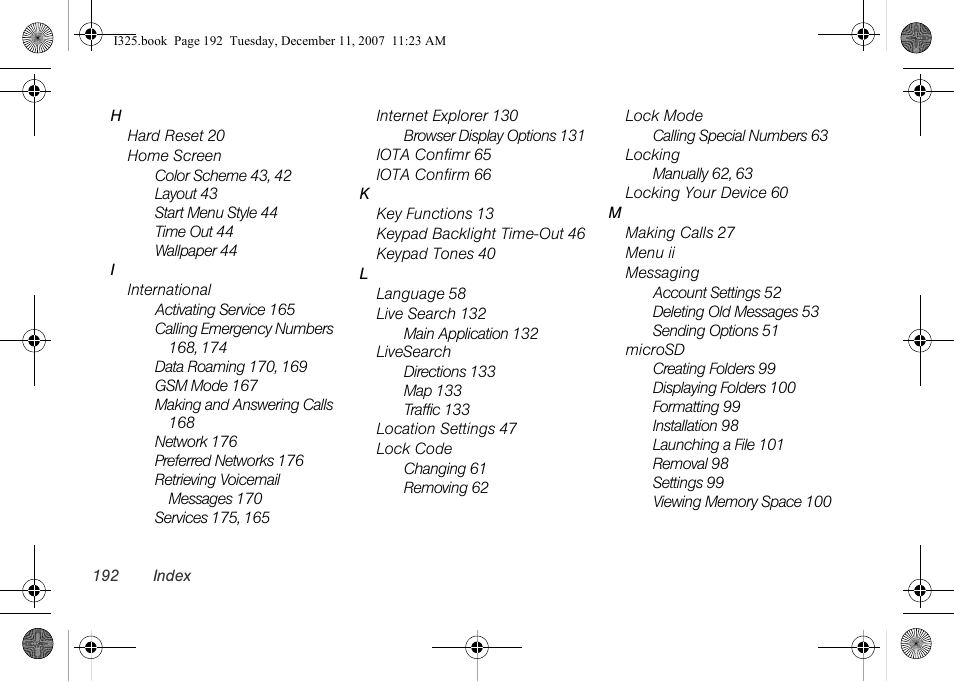 Samsung ACE User Manual | Page 207 / 210