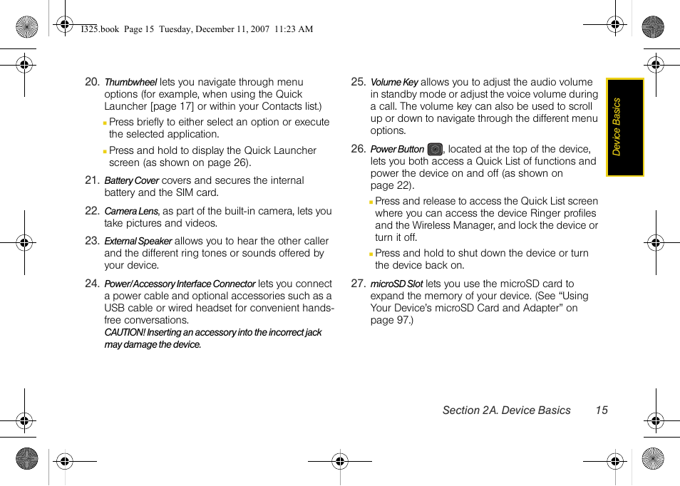 Samsung ACE User Manual | Page 30 / 210