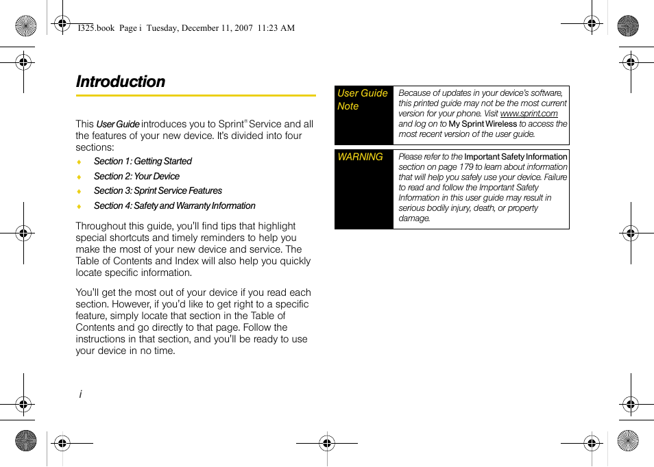 Introduction | Samsung ACE User Manual | Page 7 / 210