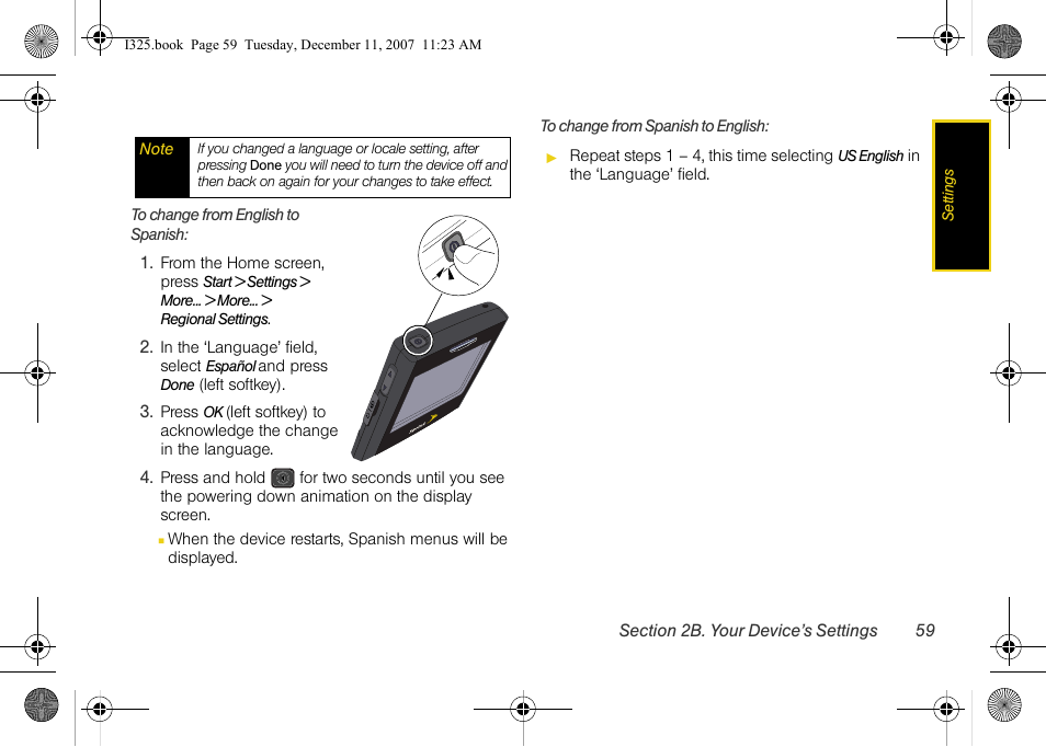 Samsung ACE User Manual | Page 74 / 210