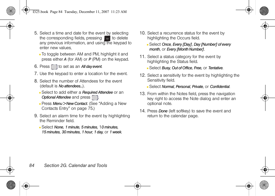 Samsung ACE User Manual | Page 99 / 210