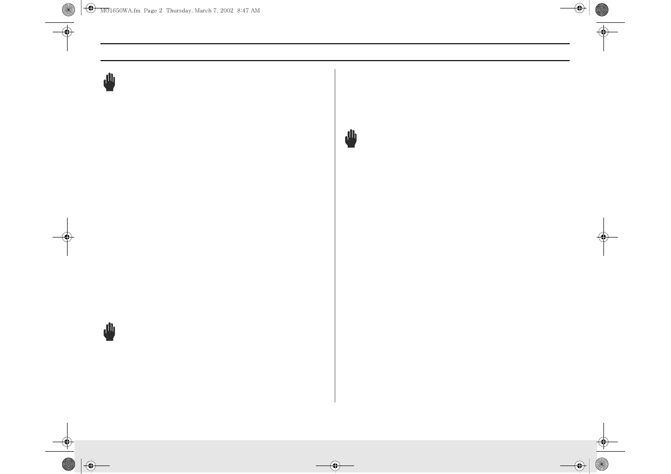 Hese, Nstructions, Warning | Recautions to, Void, Ossible, Xposure to, Xcessive, Icrowave, Nergy | Samsung MO1450WA User Manual | Page 2 / 36