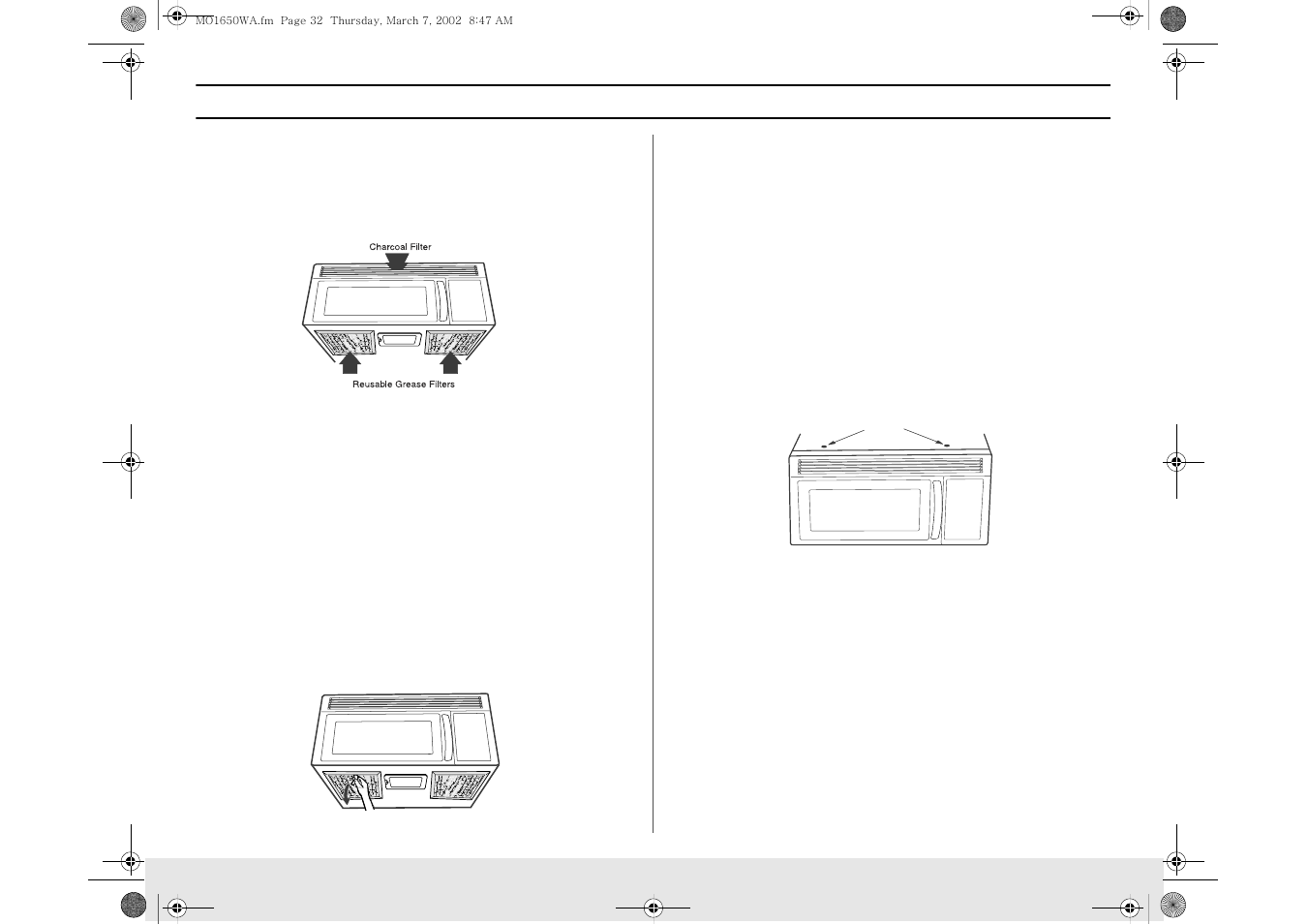 Appendix exhaust feature | Samsung MO1450WA User Manual | Page 32 / 36