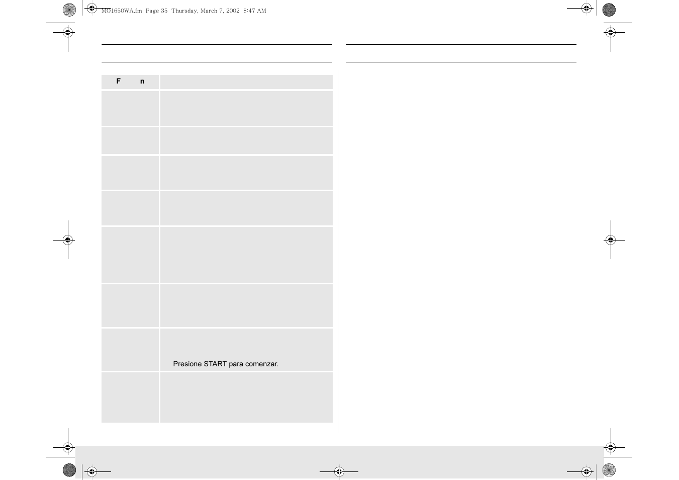 Samsung MO1450WA User Manual | Page 35 / 36