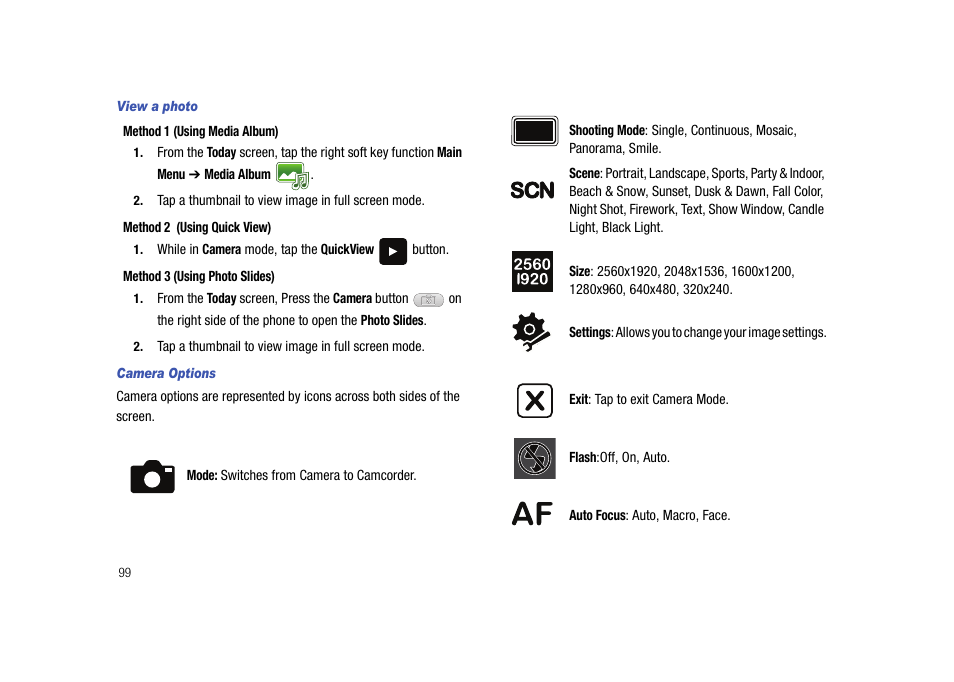 Samsung Cell Phone User Manual | Page 102 / 209
