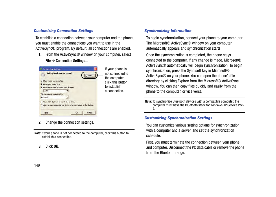 Samsung Cell Phone User Manual | Page 152 / 209