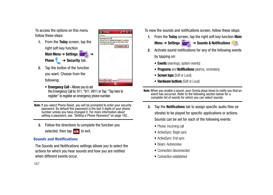 Samsung Cell Phone User Manual | Page 170 / 209