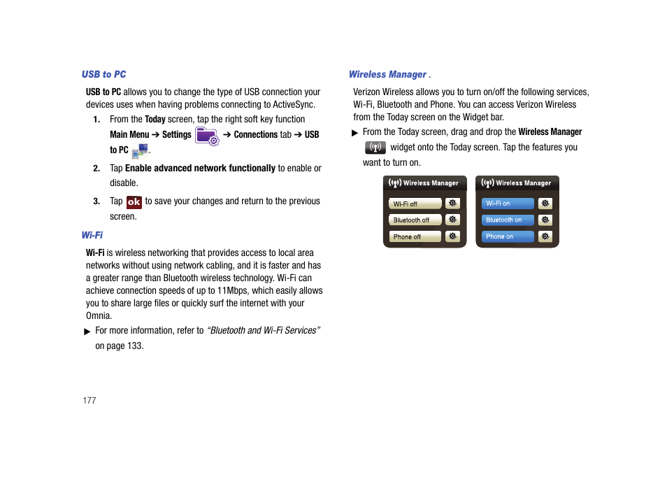 Samsung Cell Phone User Manual | Page 180 / 209