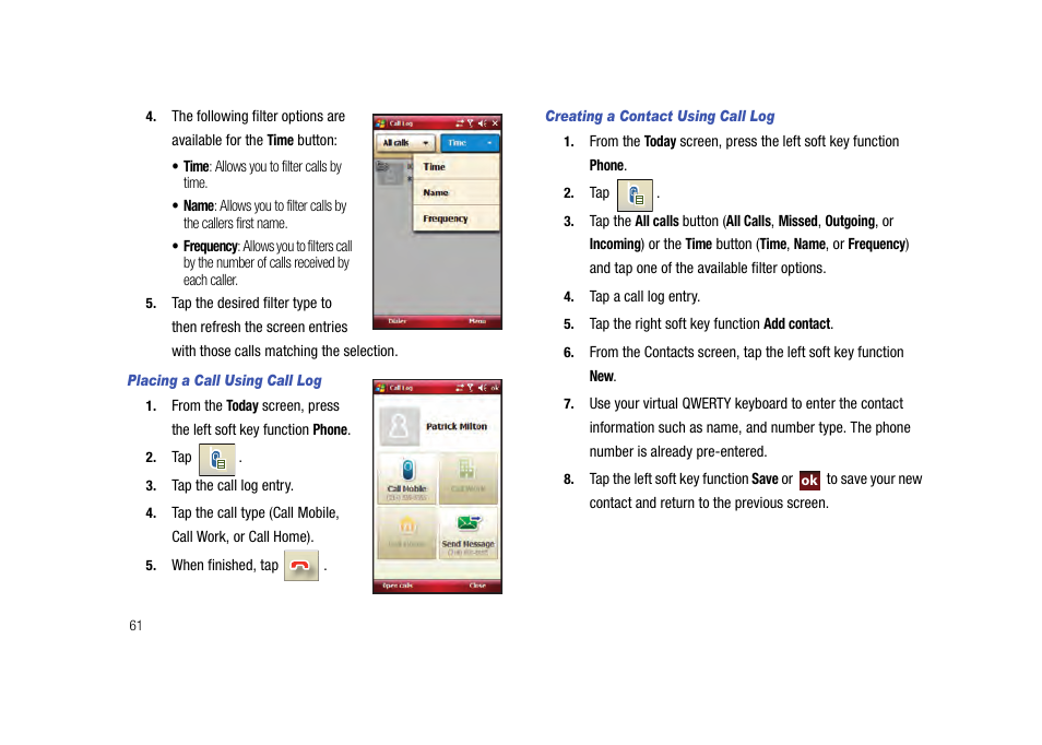 Samsung Cell Phone User Manual | Page 64 / 209
