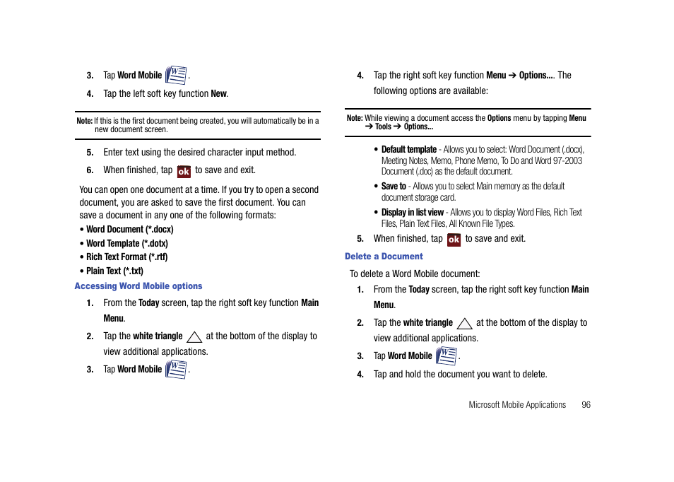 Samsung Cell Phone User Manual | Page 99 / 209