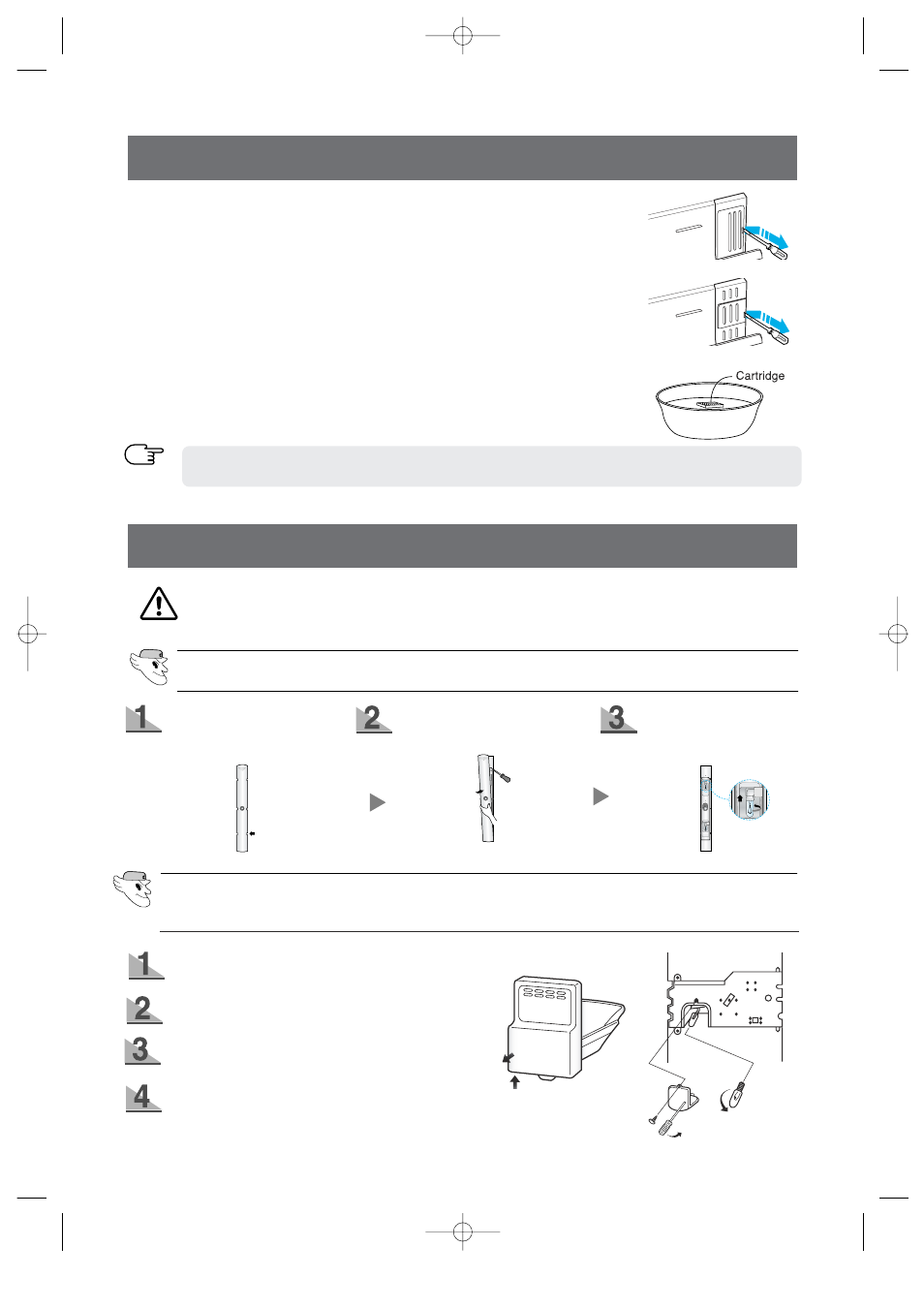 Cleaning the accessories, Changing the interior light | Samsung SRS620DW User Manual | Page 18 / 36