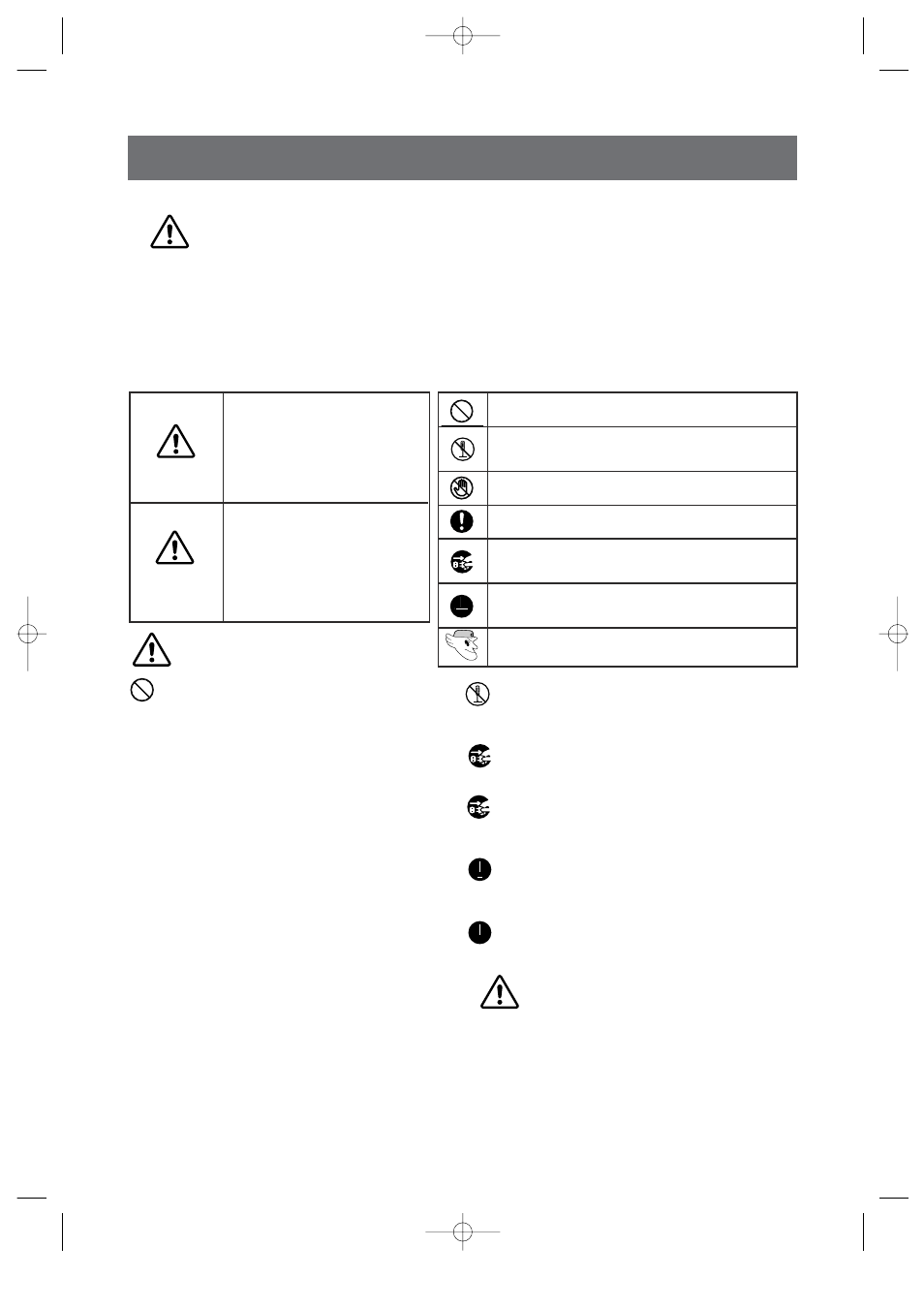 Safety warnings | Samsung SRS620DW User Manual | Page 2 / 36