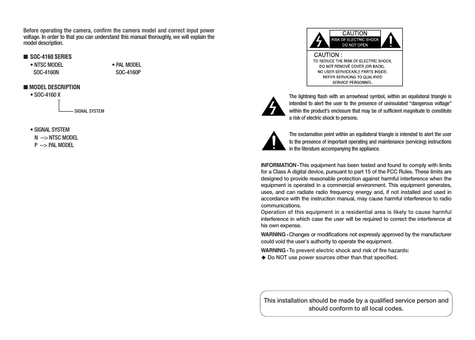 Samsung SOC-4160 User Manual | Page 2 / 19