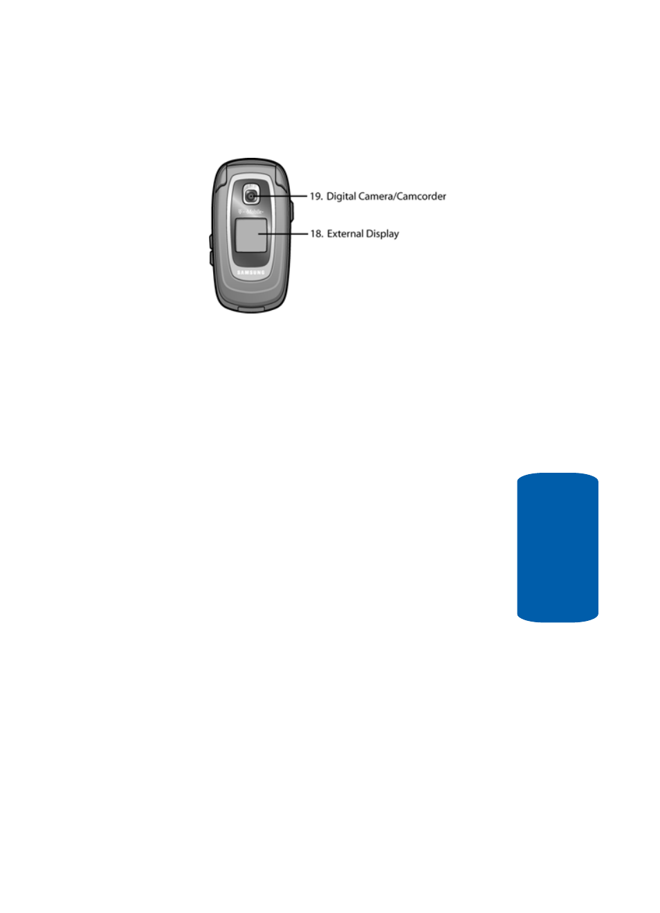 Keys | Samsung SGH-t609 User Manual | Page 19 / 214