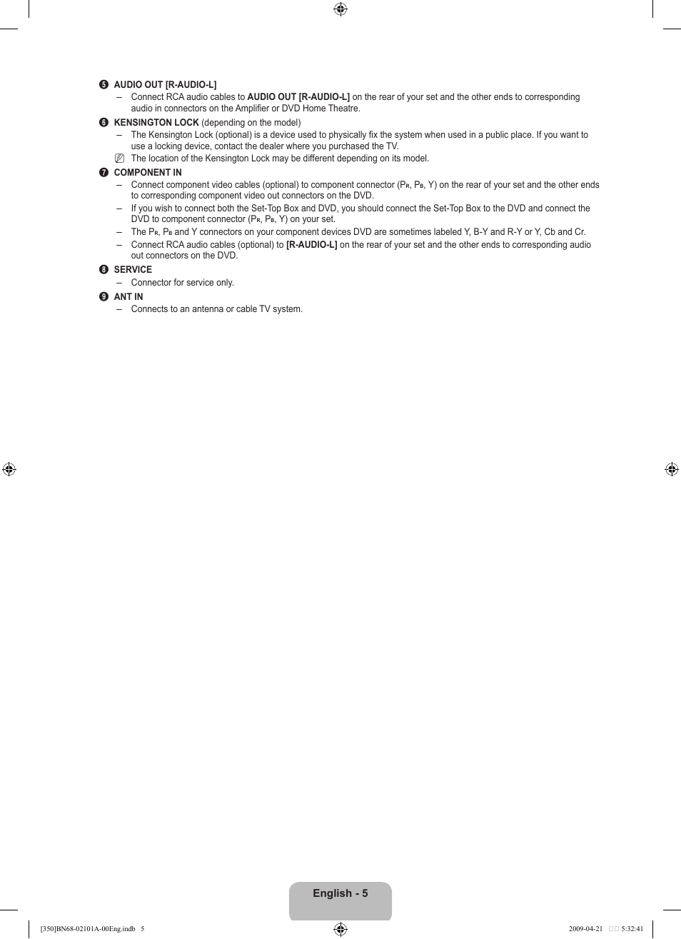 Samsung BN68-02101A-00 User Manual | Page 7 / 29