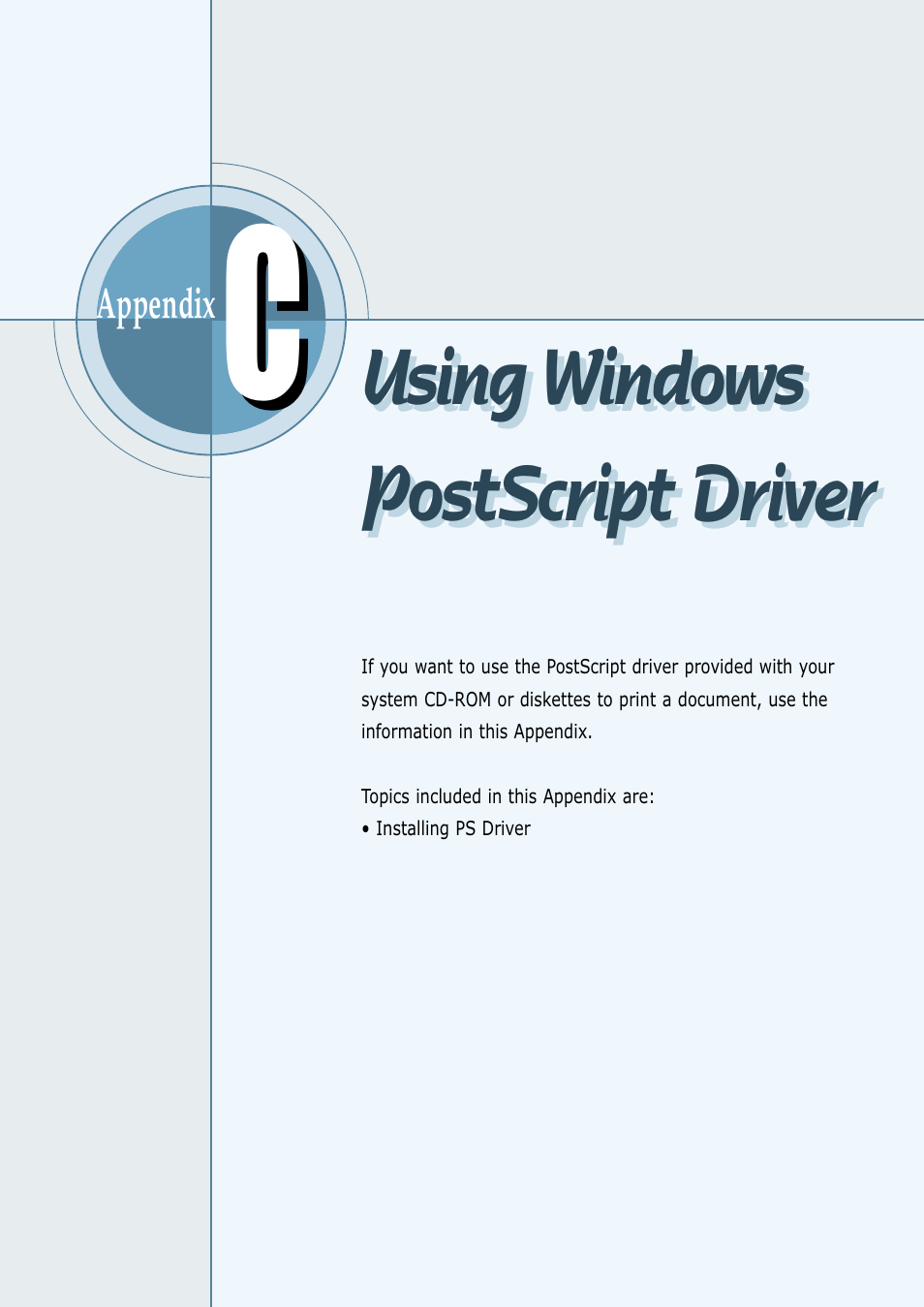 Using windows postscript driver | Samsung ML 7300N User Manual | Page 131 / 174