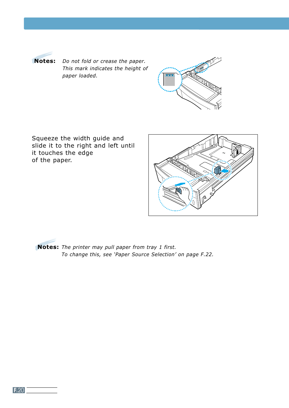 Optional tray 2, F. 20 | Samsung ML 7300N User Manual | Page 163 / 174